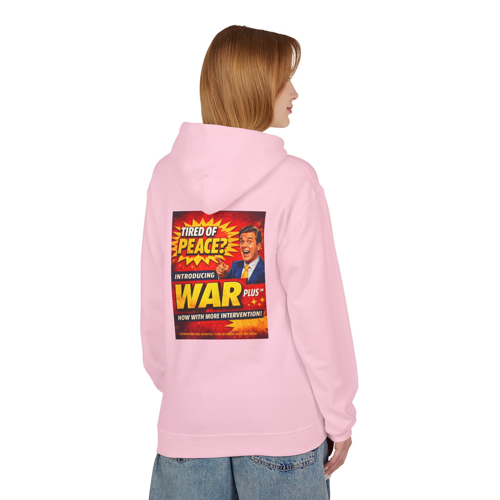 War Plus Vintage Propaganda Hoodie