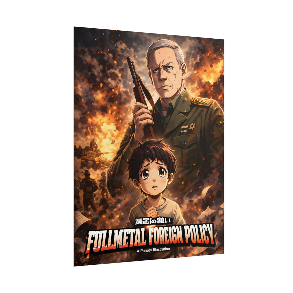 Fullmetal Foreign Policy Poster