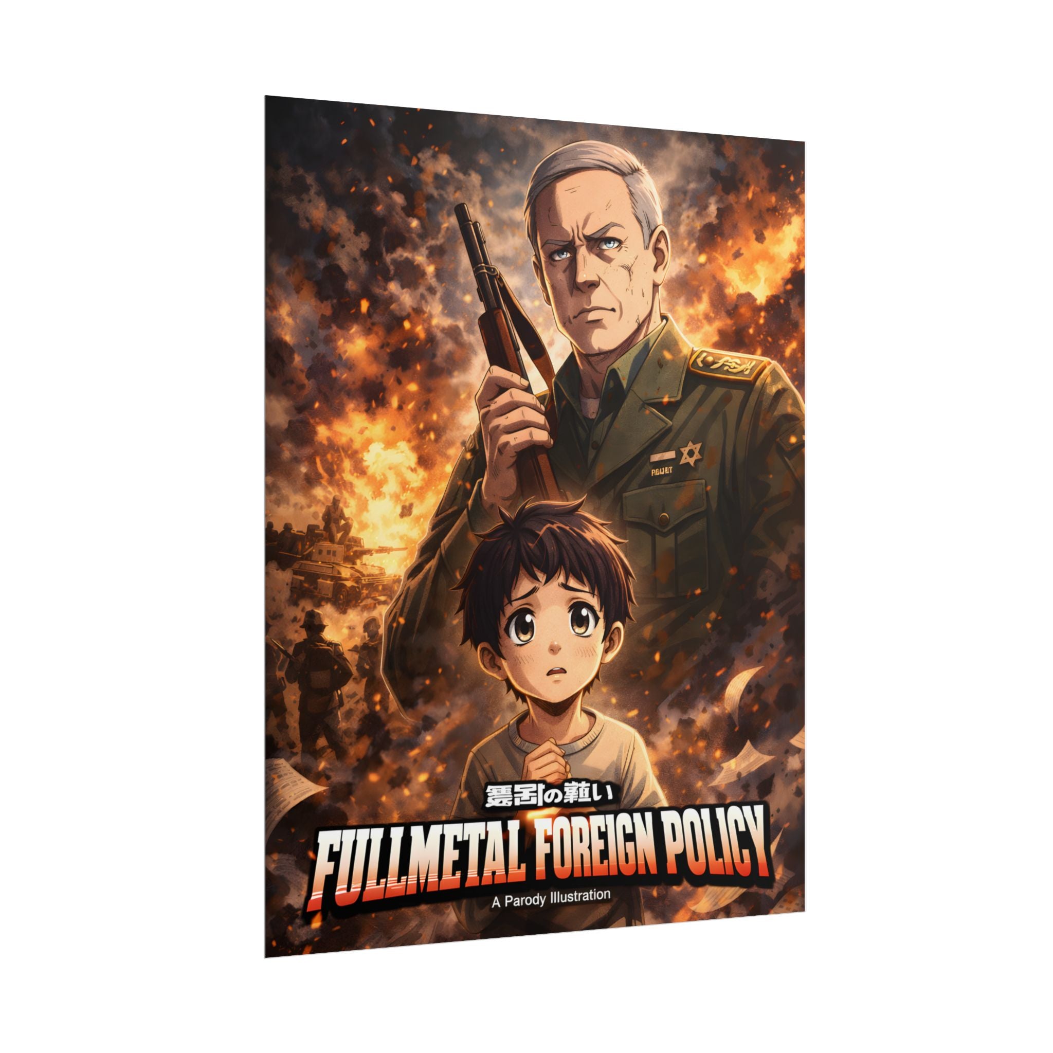 Fullmetal Foreign Policy Poster