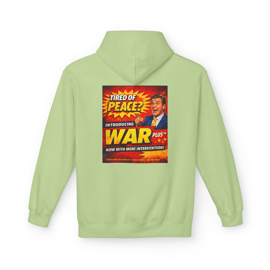 War Plus Vintage Propaganda Hoodie