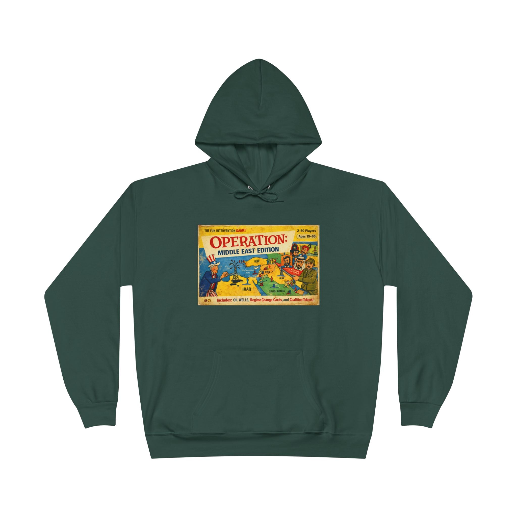 Operation Board Game Vintage Art Hoodie
