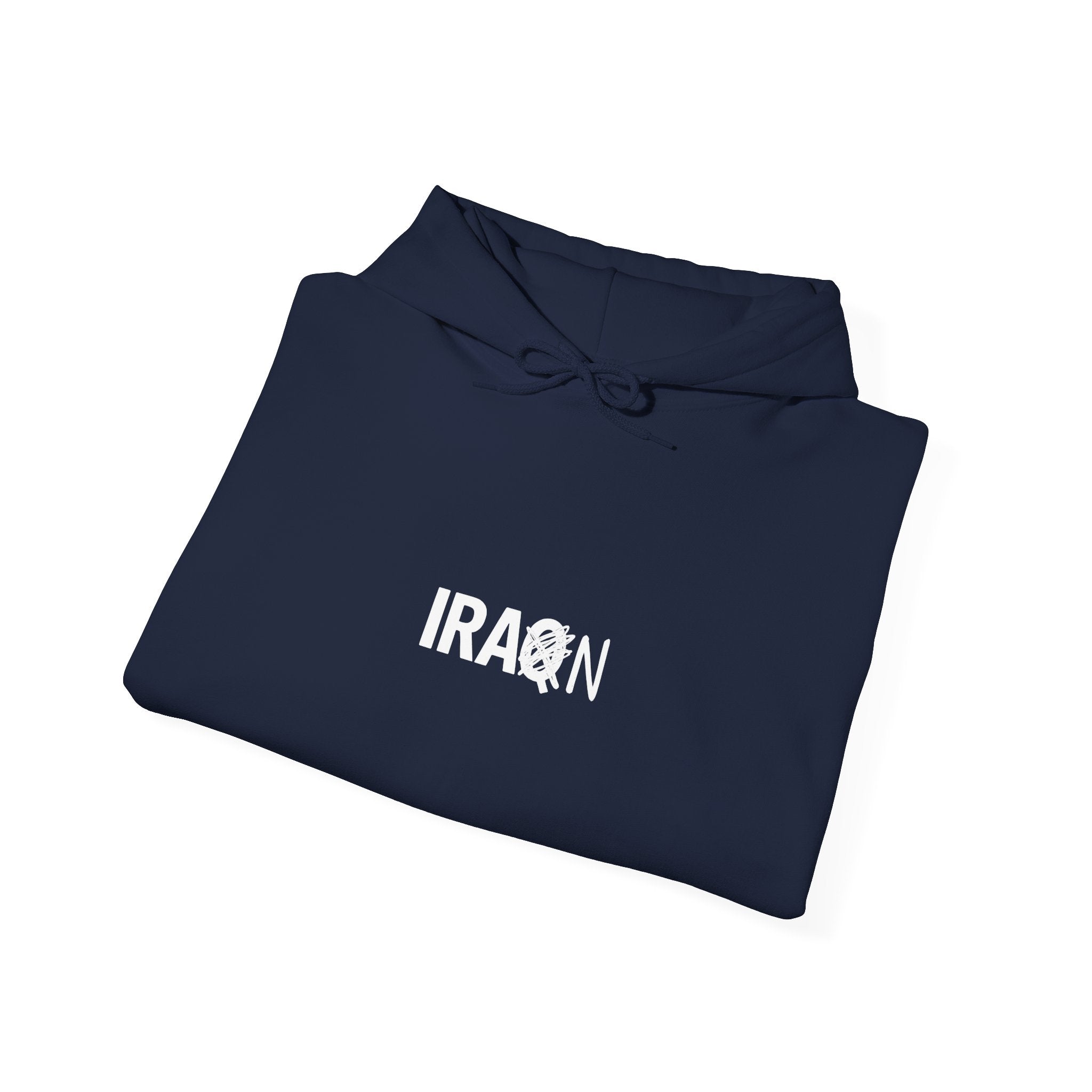 IRAQ-N hoodie with Bush/Trump on back