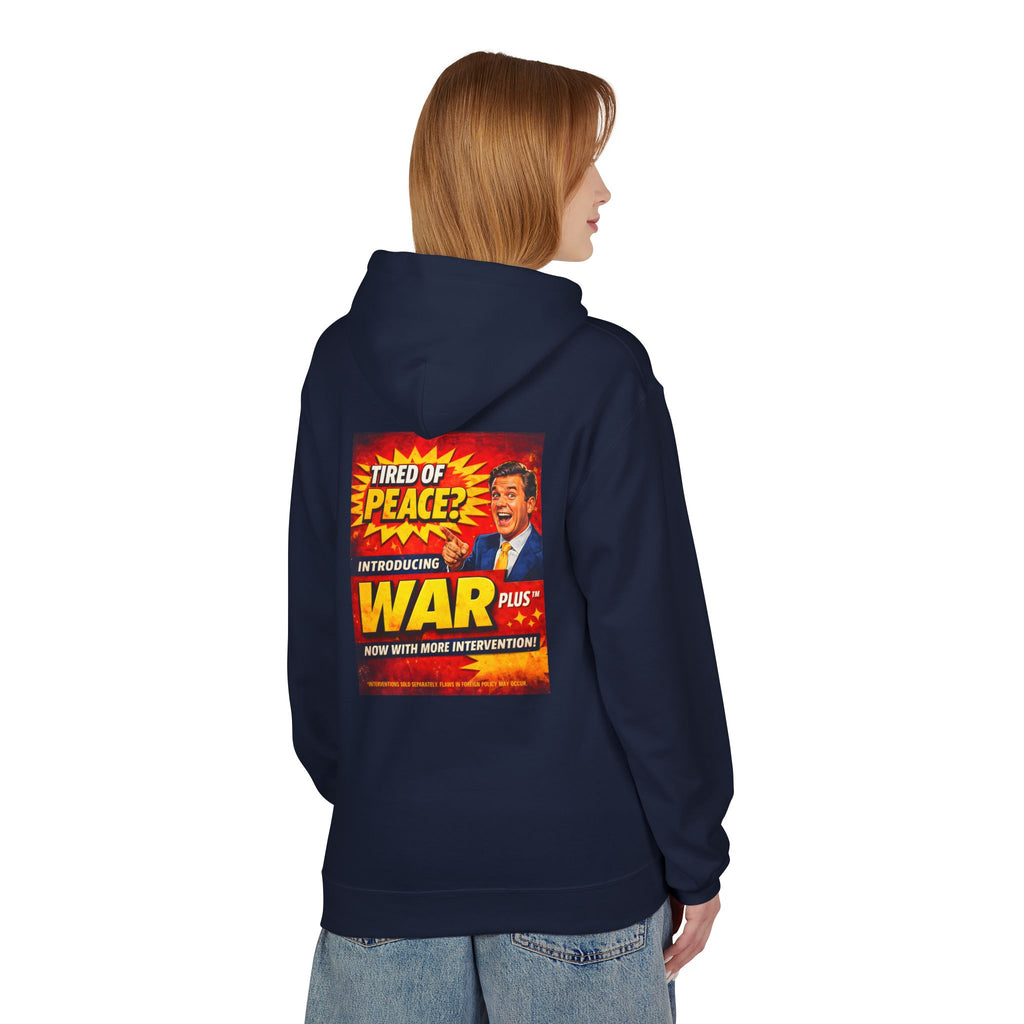 War Plus Vintage Propaganda Hoodie