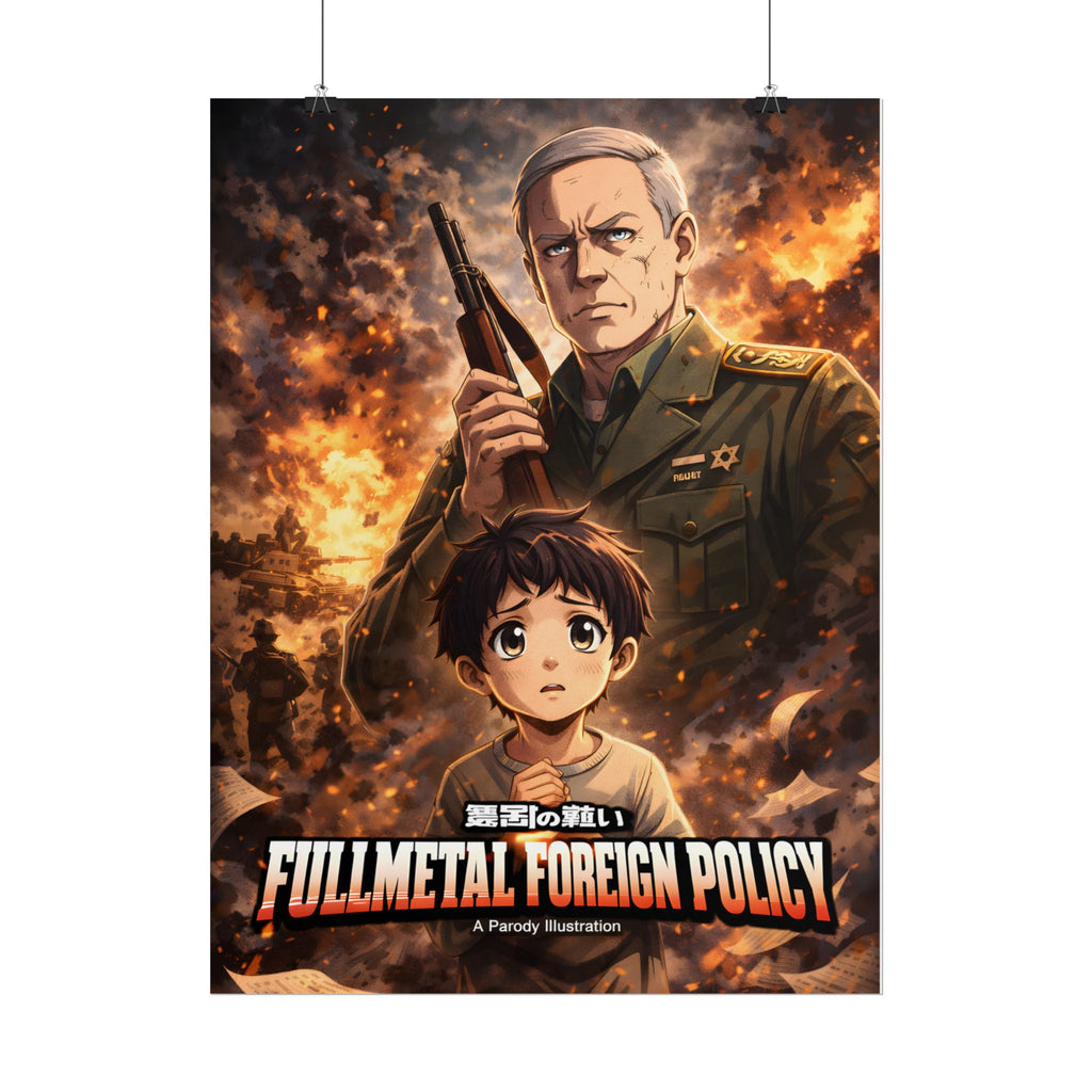 Fullmetal Foreign Policy Poster