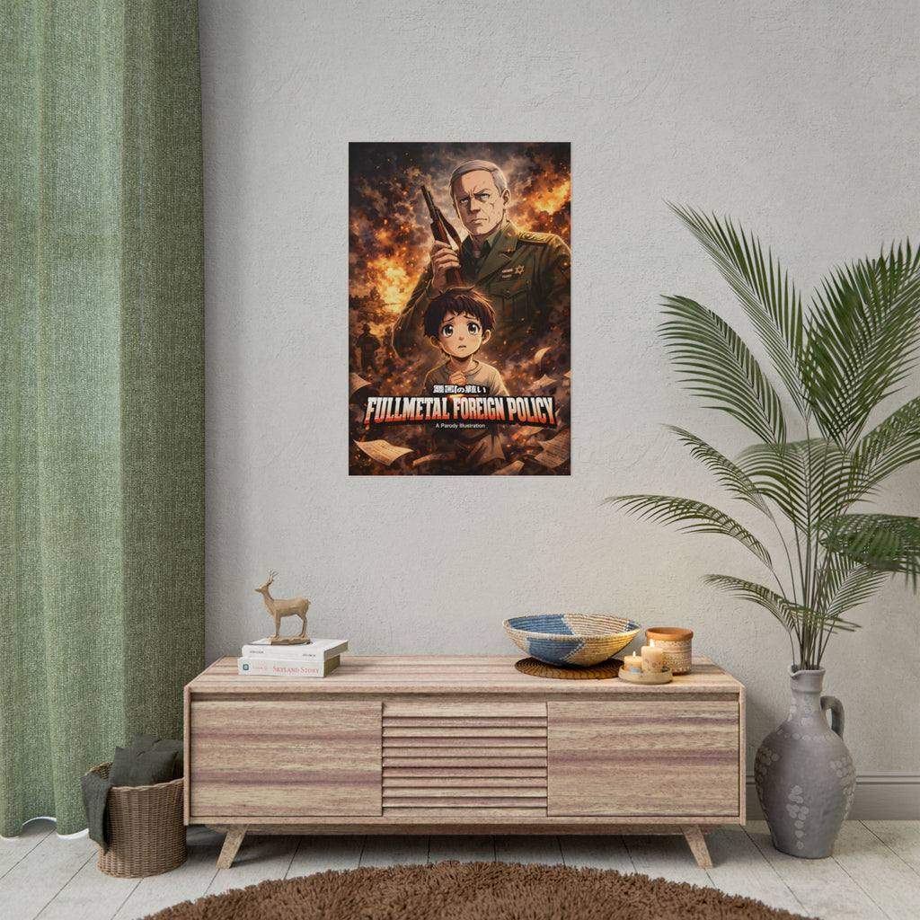 Fullmetal Foreign Policy Poster