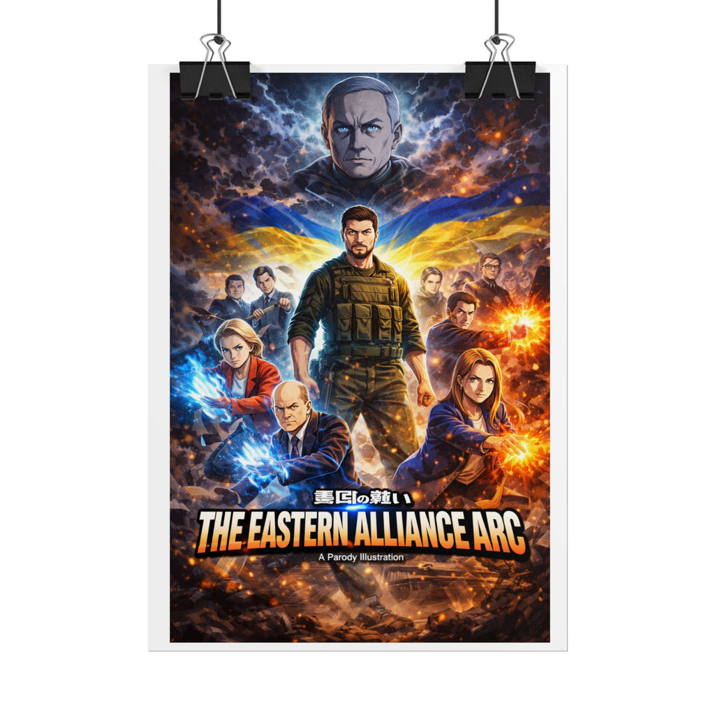 Ukraine War Anime Poster