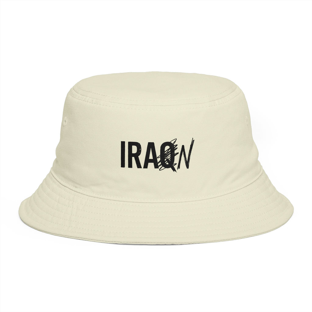 Iraq Distressed Logo Bucket Hat