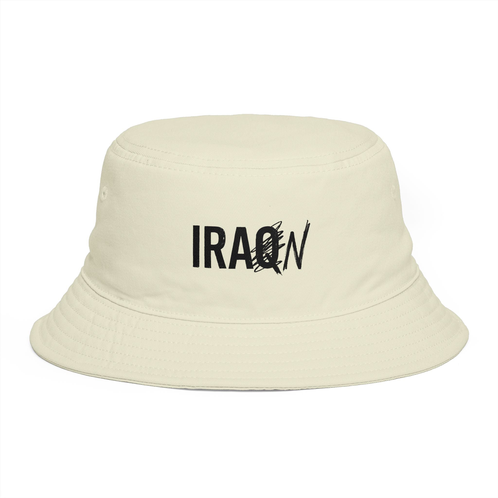 Iraq Distressed Logo Bucket Hat