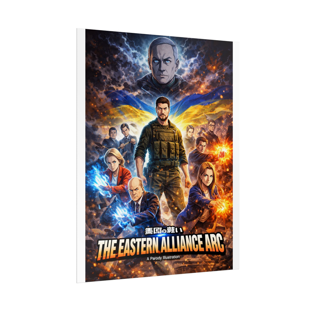 Ukraine War Anime Poster