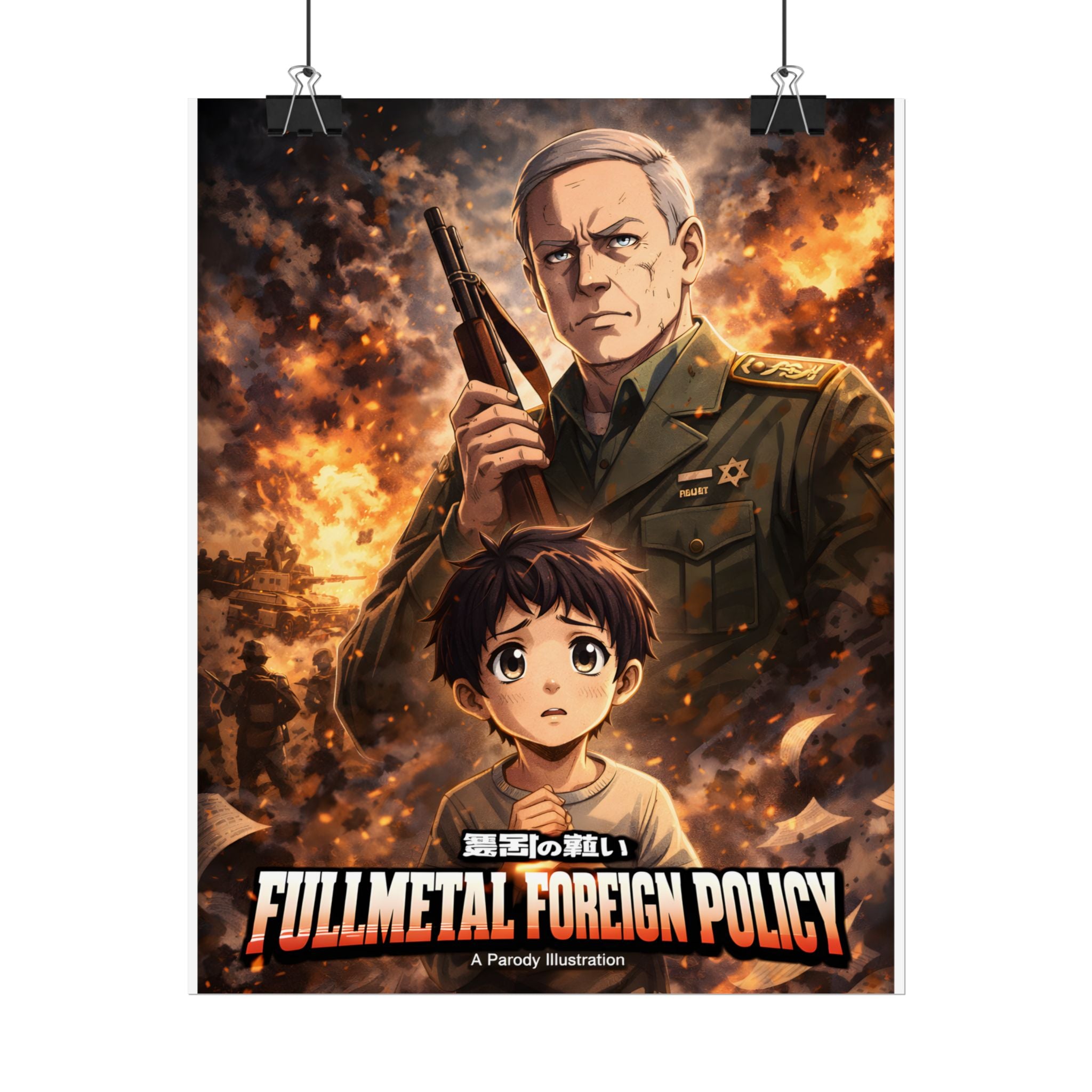 Fullmetal Foreign Policy Poster