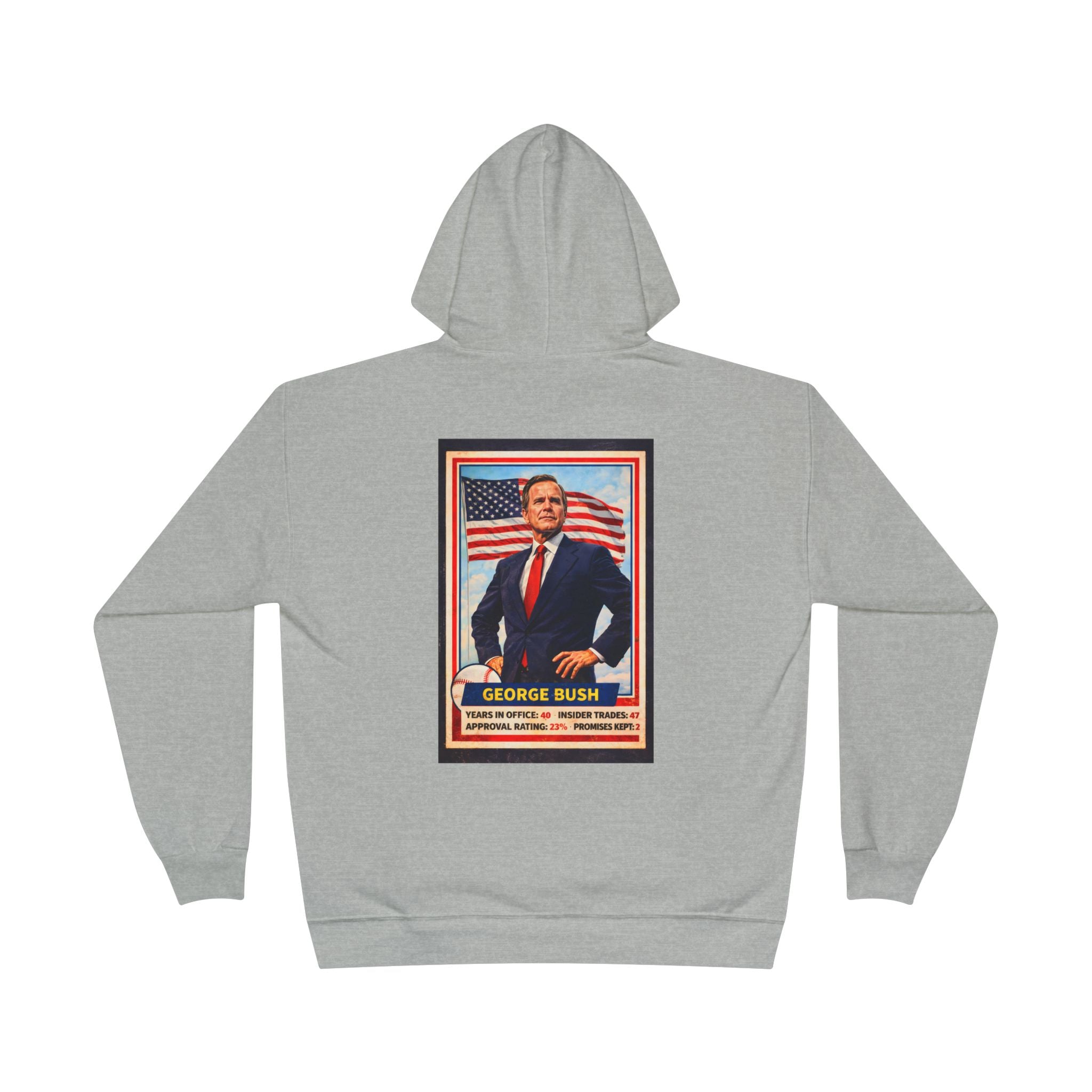 George Bush Presidential Poster Hoodie