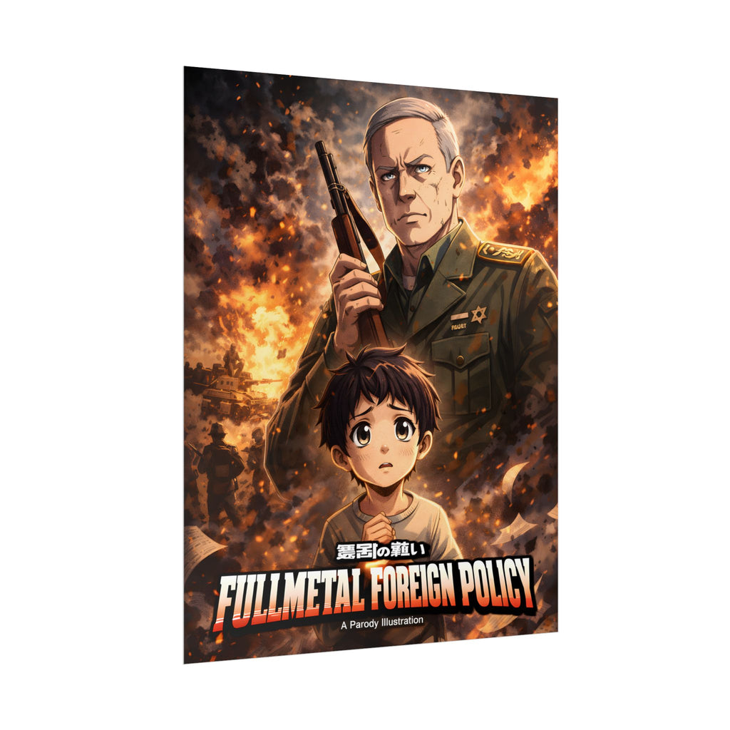 Fullmetal Foreign Policy Poster