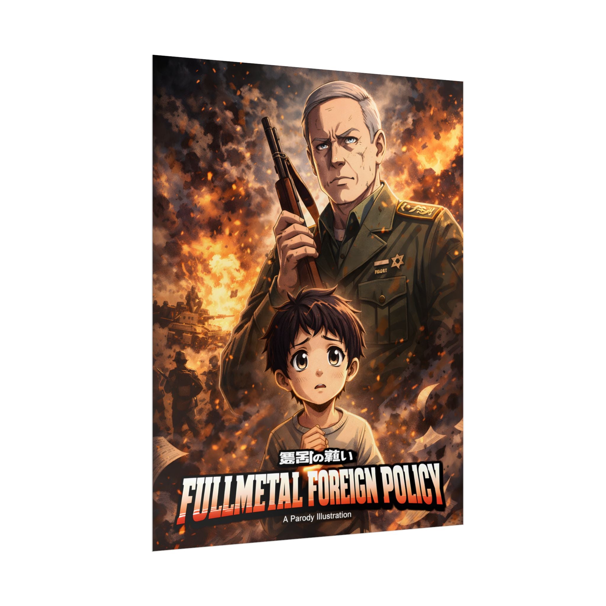 Fullmetal Foreign Policy Poster