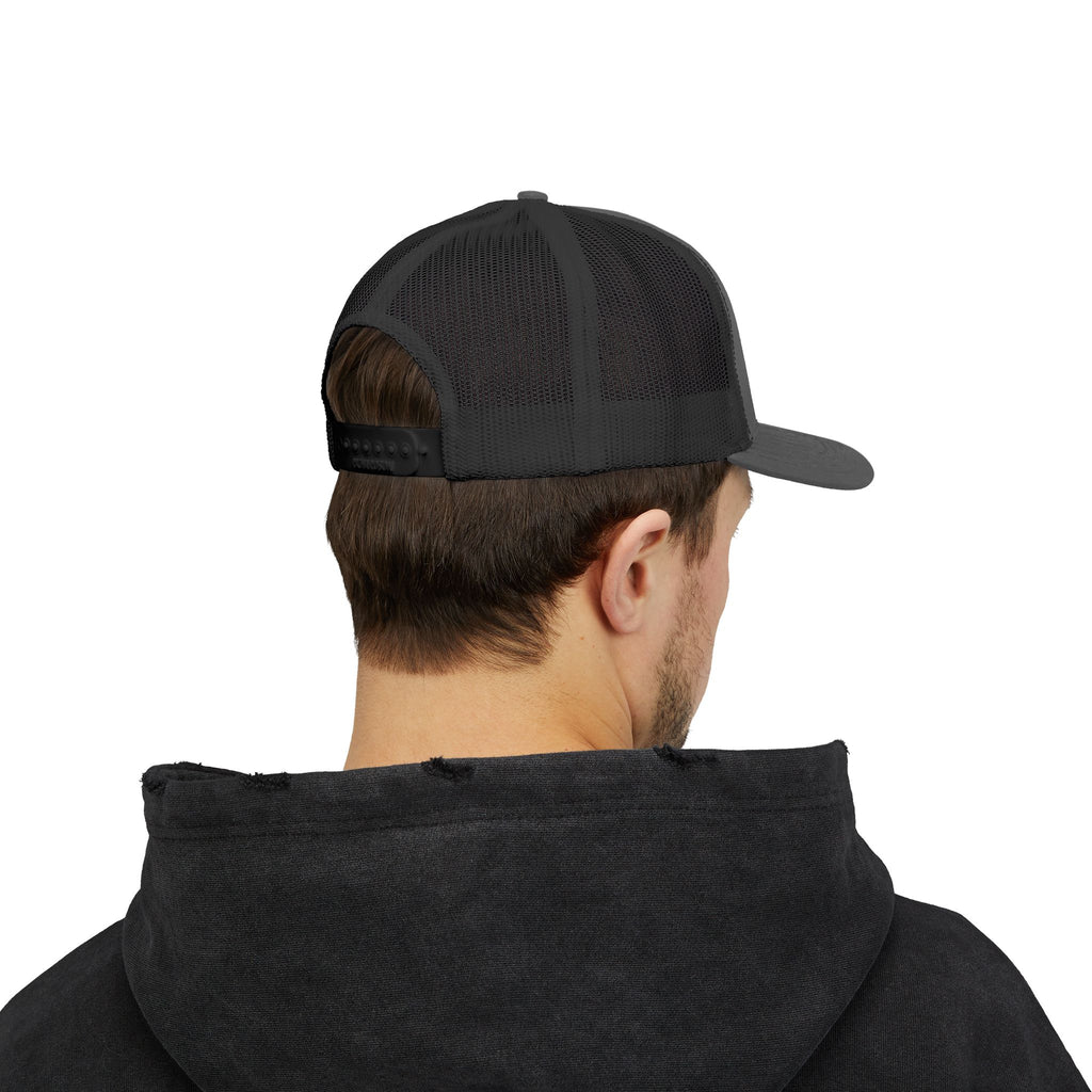 Iraq Distressed Logo Trucker Cap