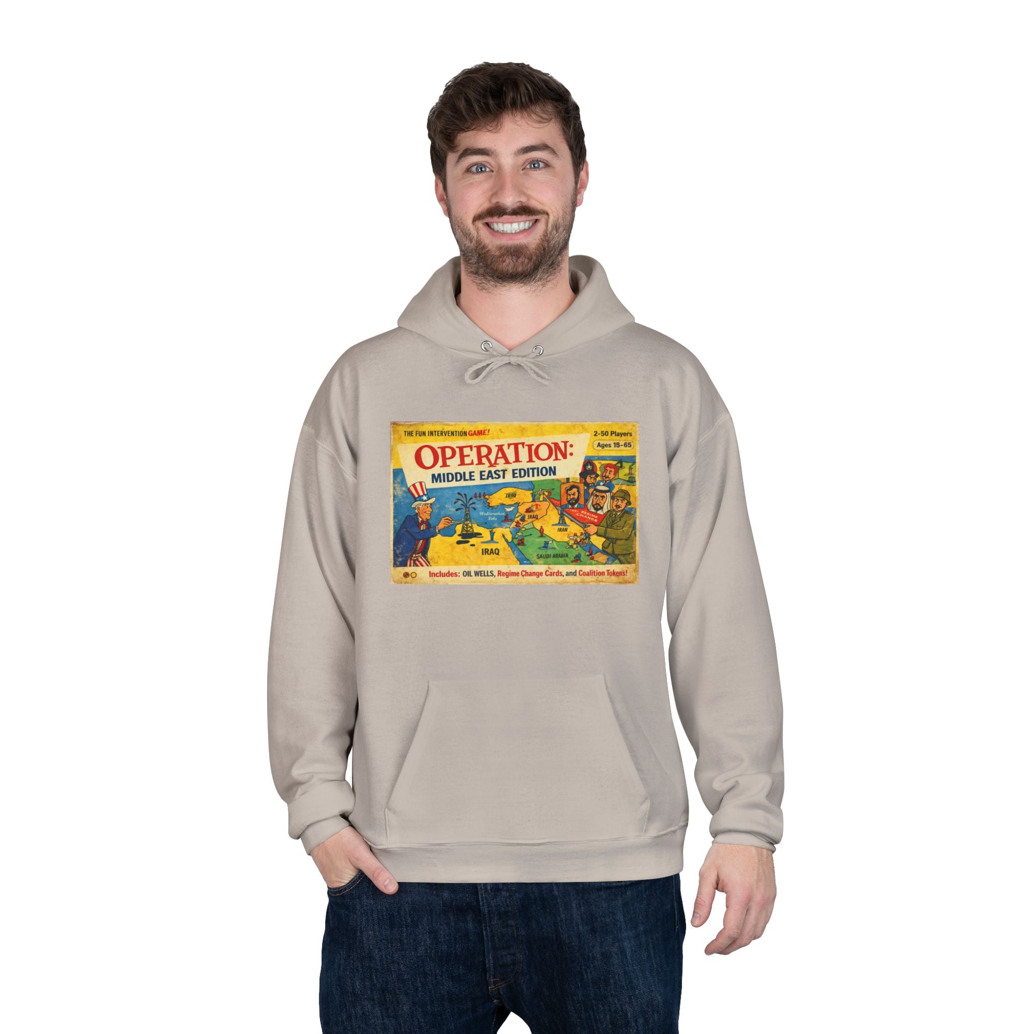 Operation Board Game Vintage Art Hoodie