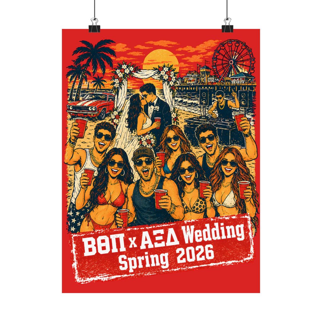 Beta X AXiD Wedding Poster