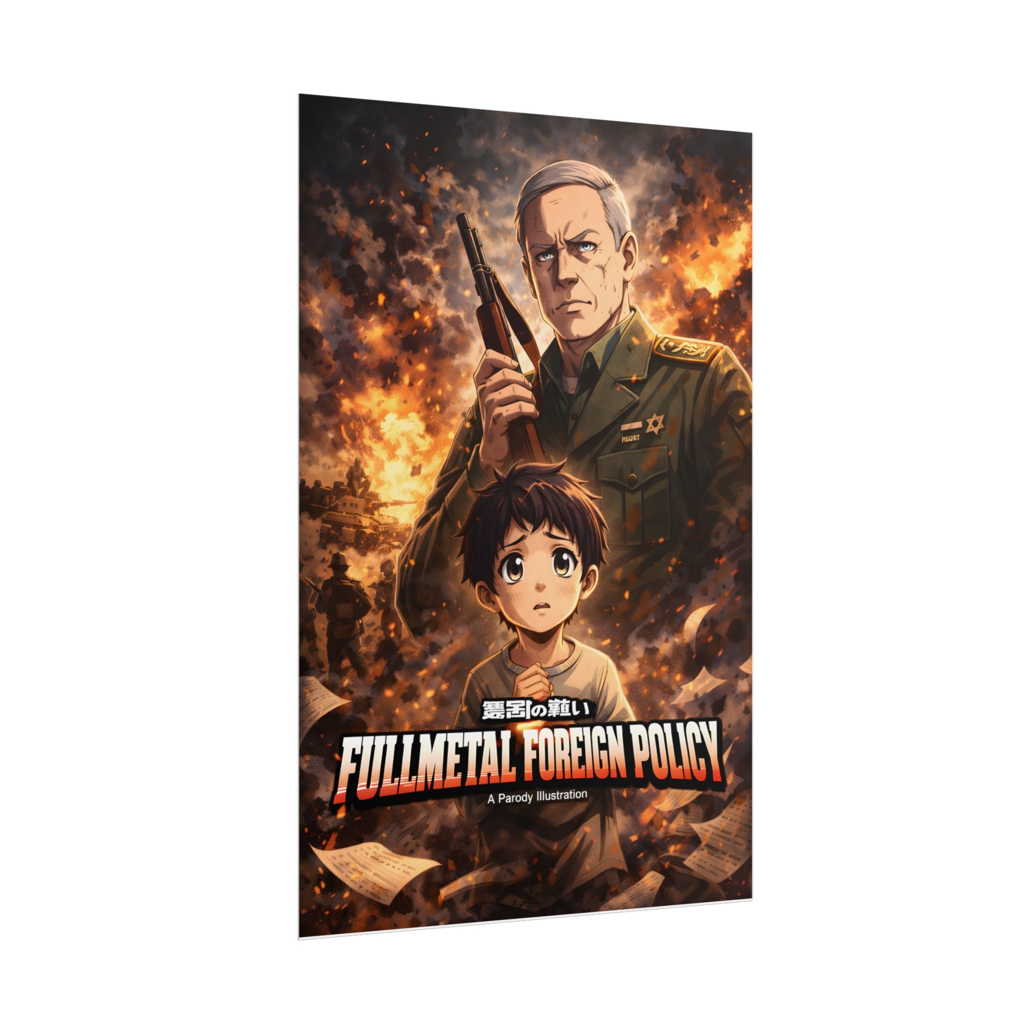 Fullmetal Foreign Policy Poster