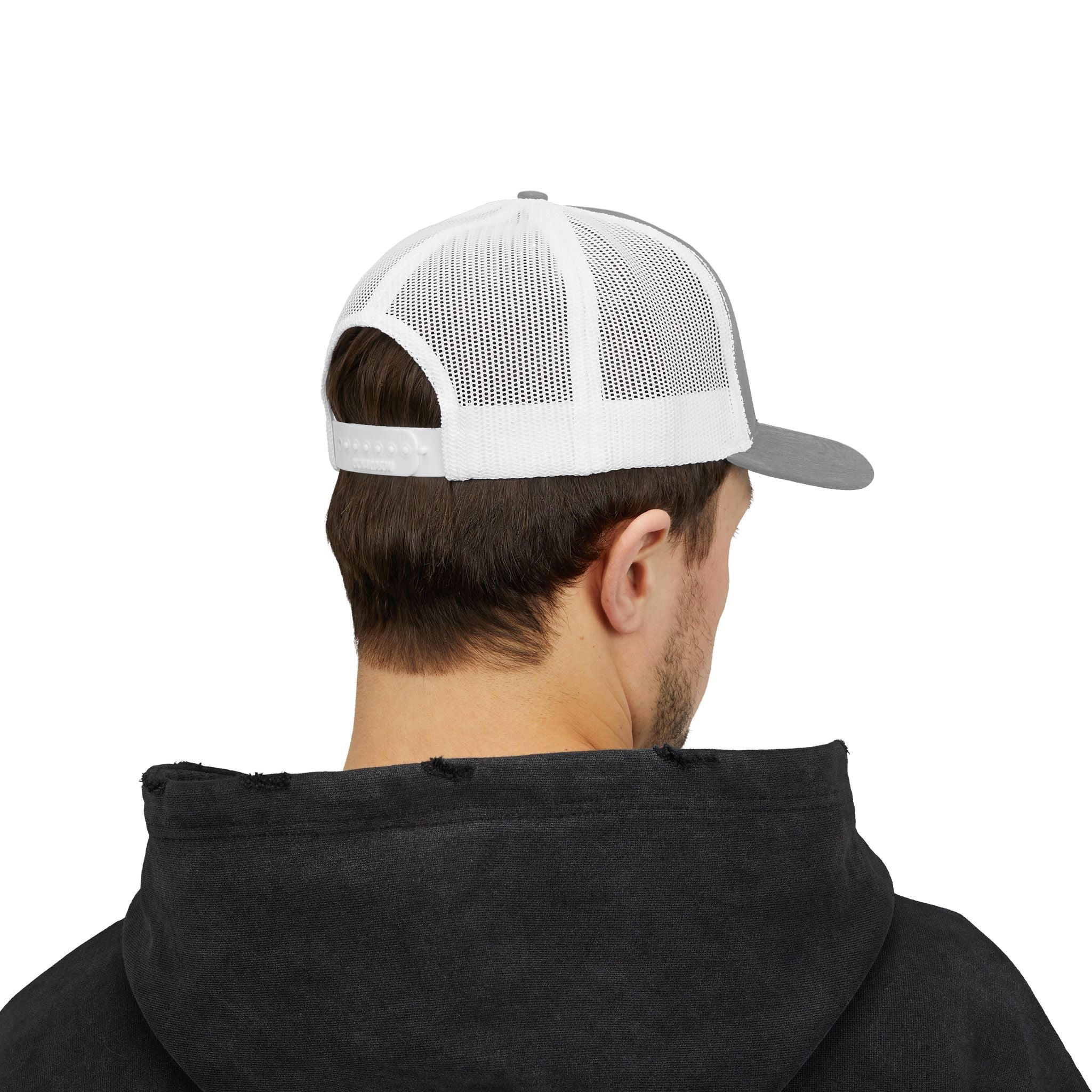 Iraq Distressed Logo Trucker Cap