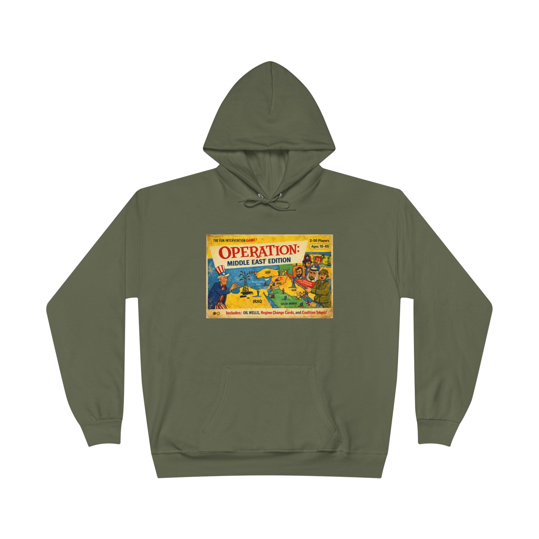 Operation Board Game Vintage Art Hoodie