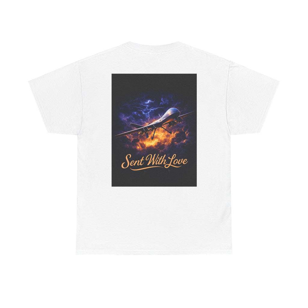 Sent With Love Drone Graphic Tee