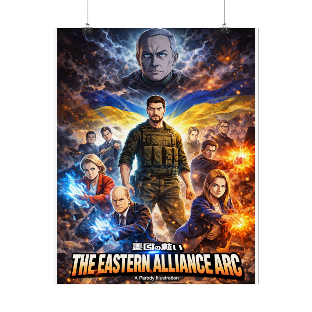 Ukraine War Anime Poster