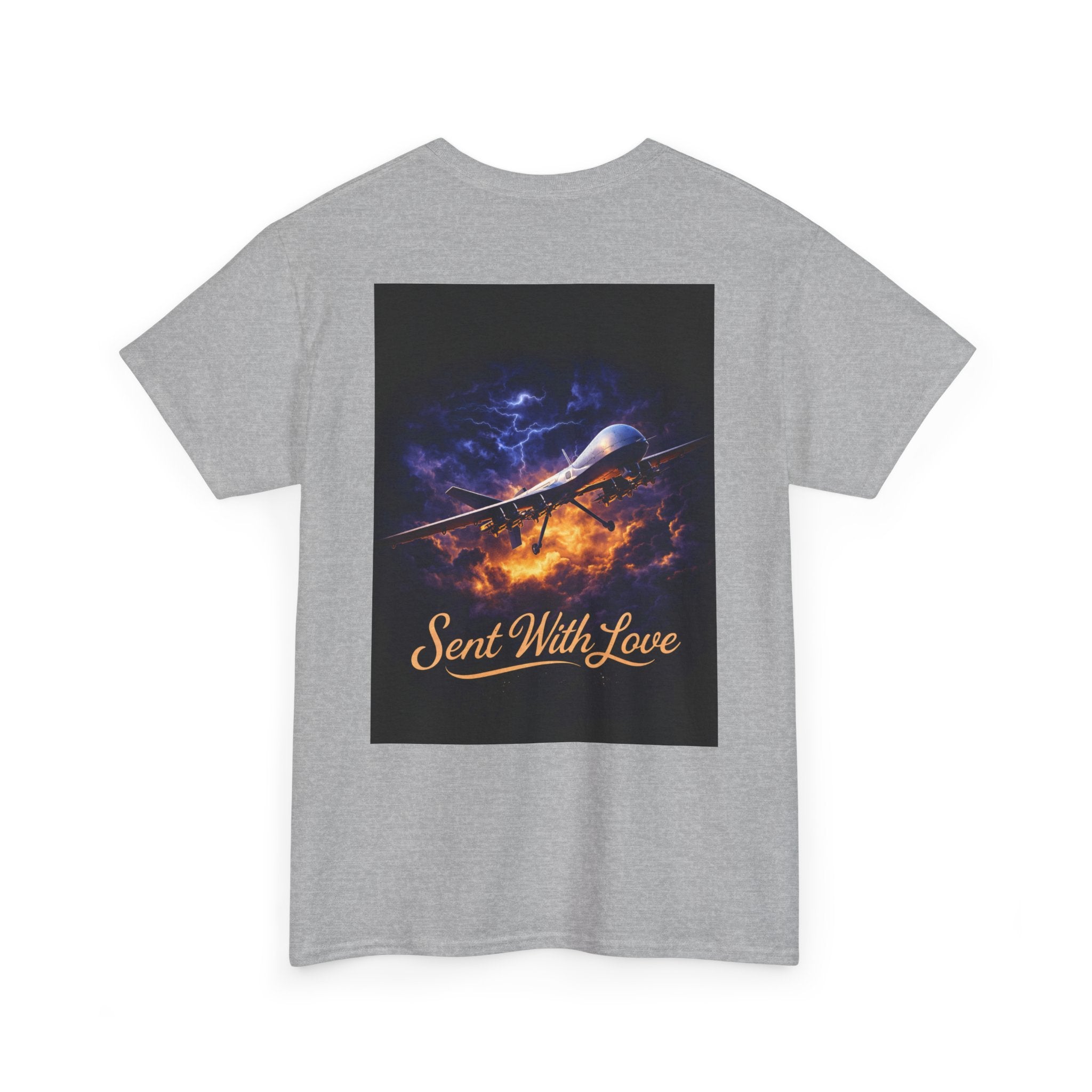 Sent With Love Drone Graphic Tee