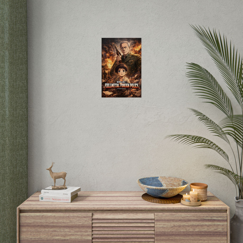 Fullmetal Foreign Policy Poster