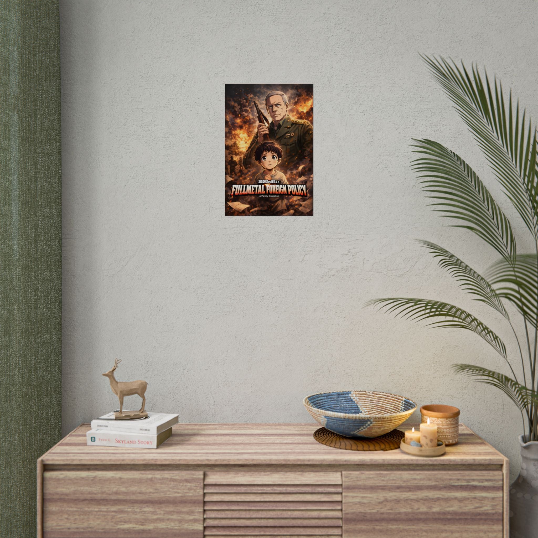 Fullmetal Foreign Policy Poster
