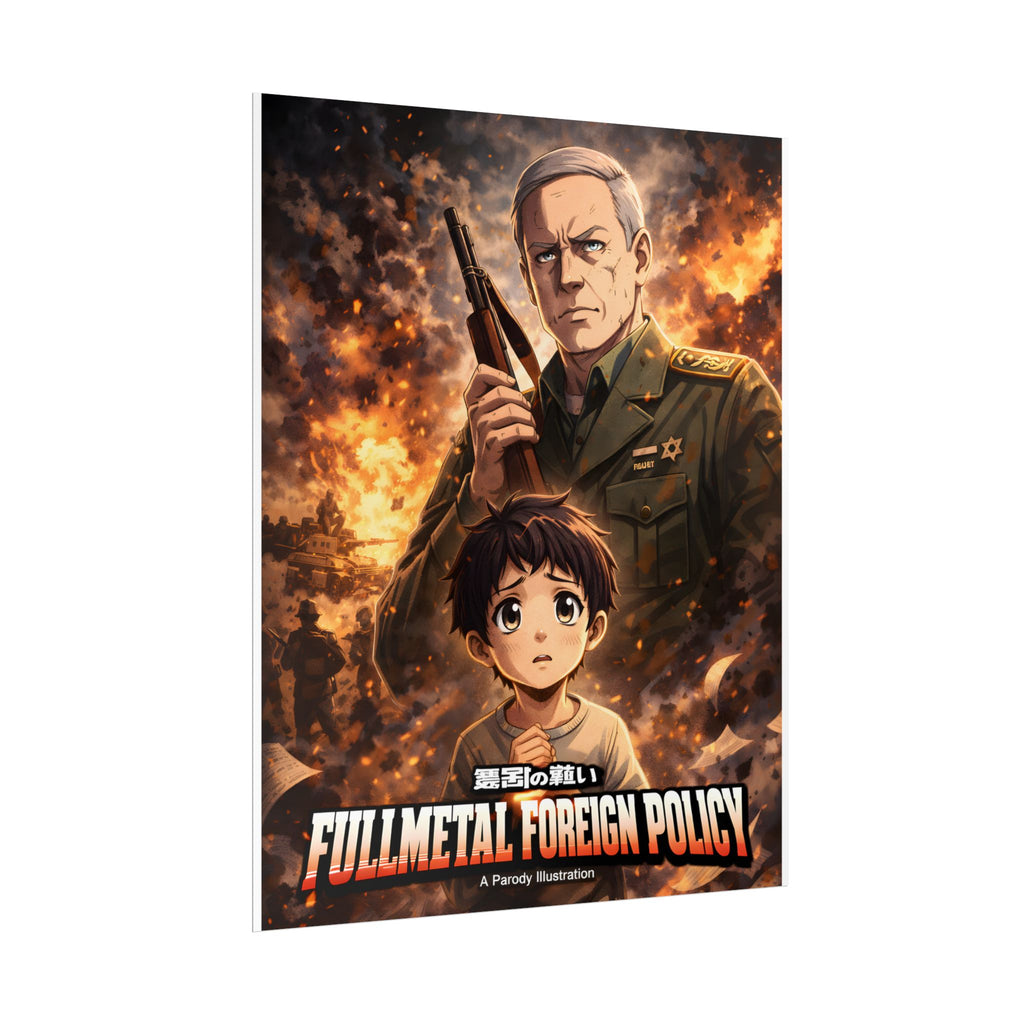 Fullmetal Foreign Policy Poster