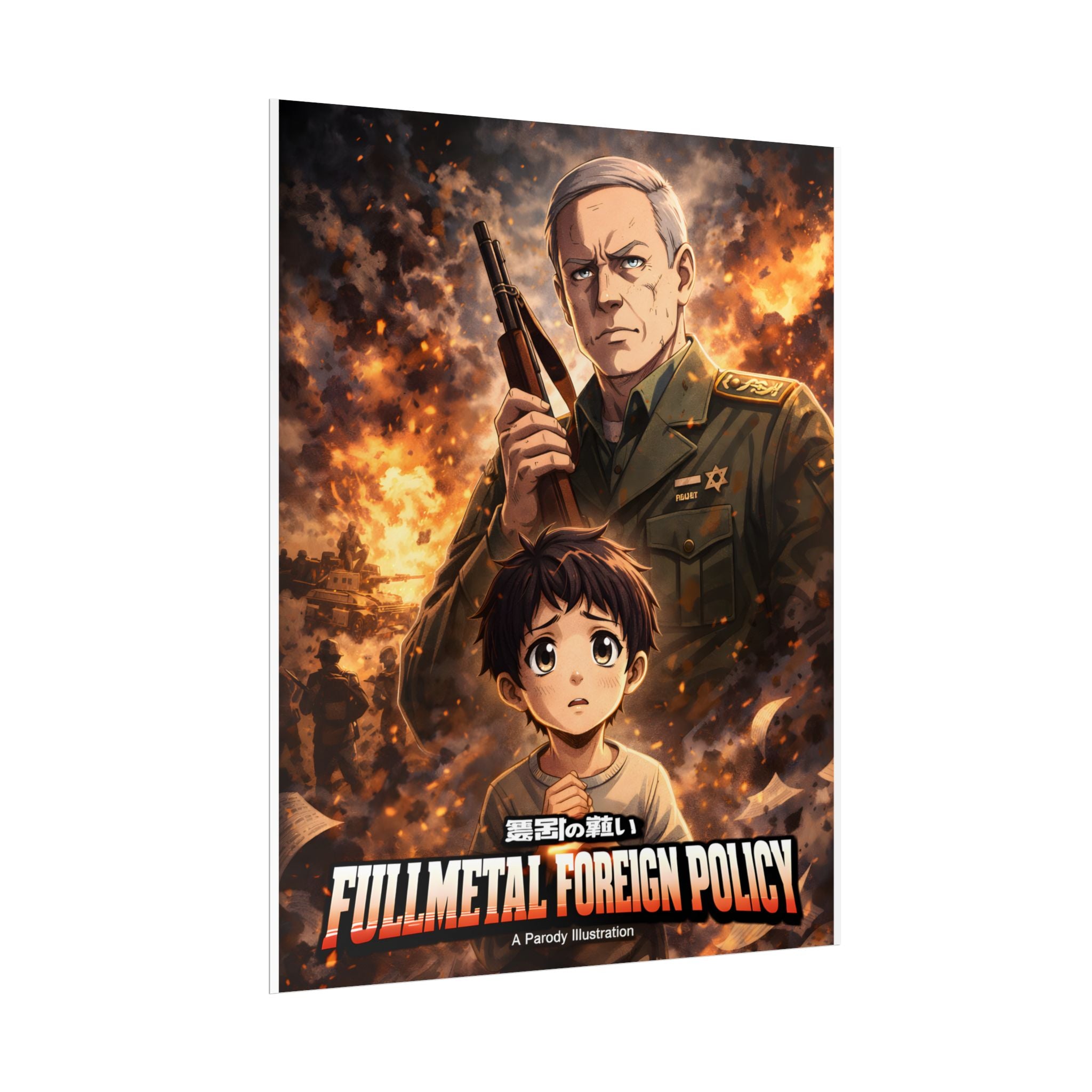 Fullmetal Foreign Policy Poster