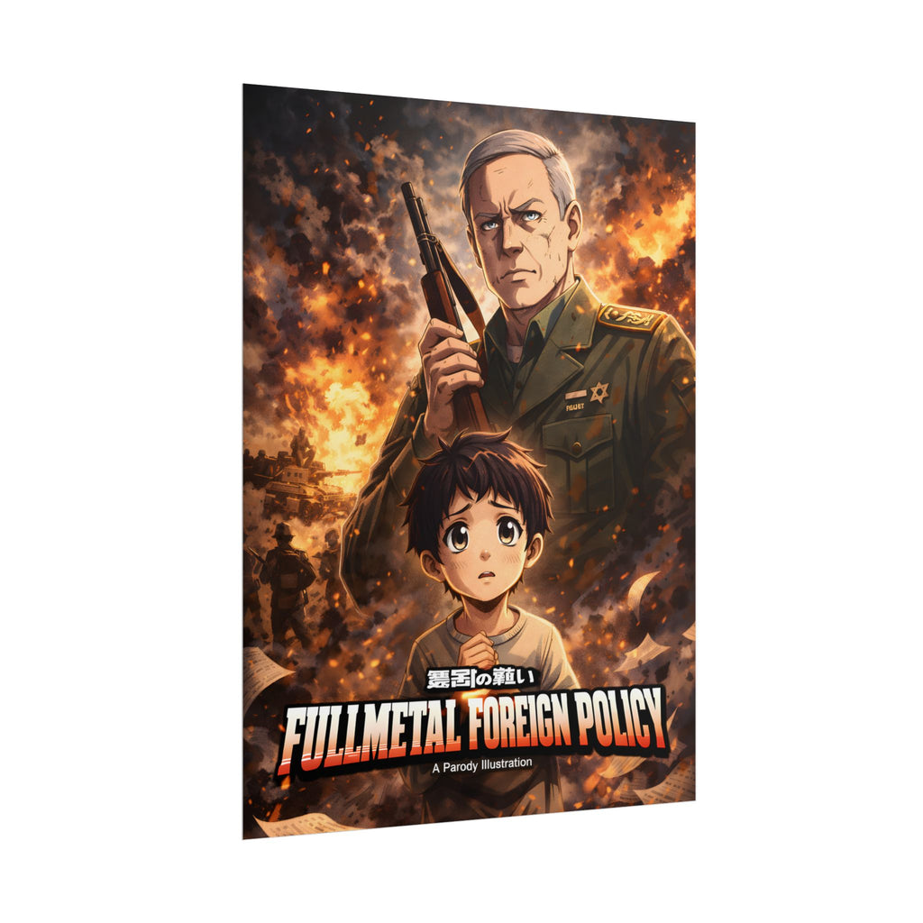 Fullmetal Foreign Policy Poster