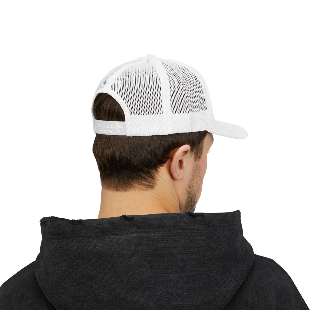 Iraq Distressed Logo Trucker Cap