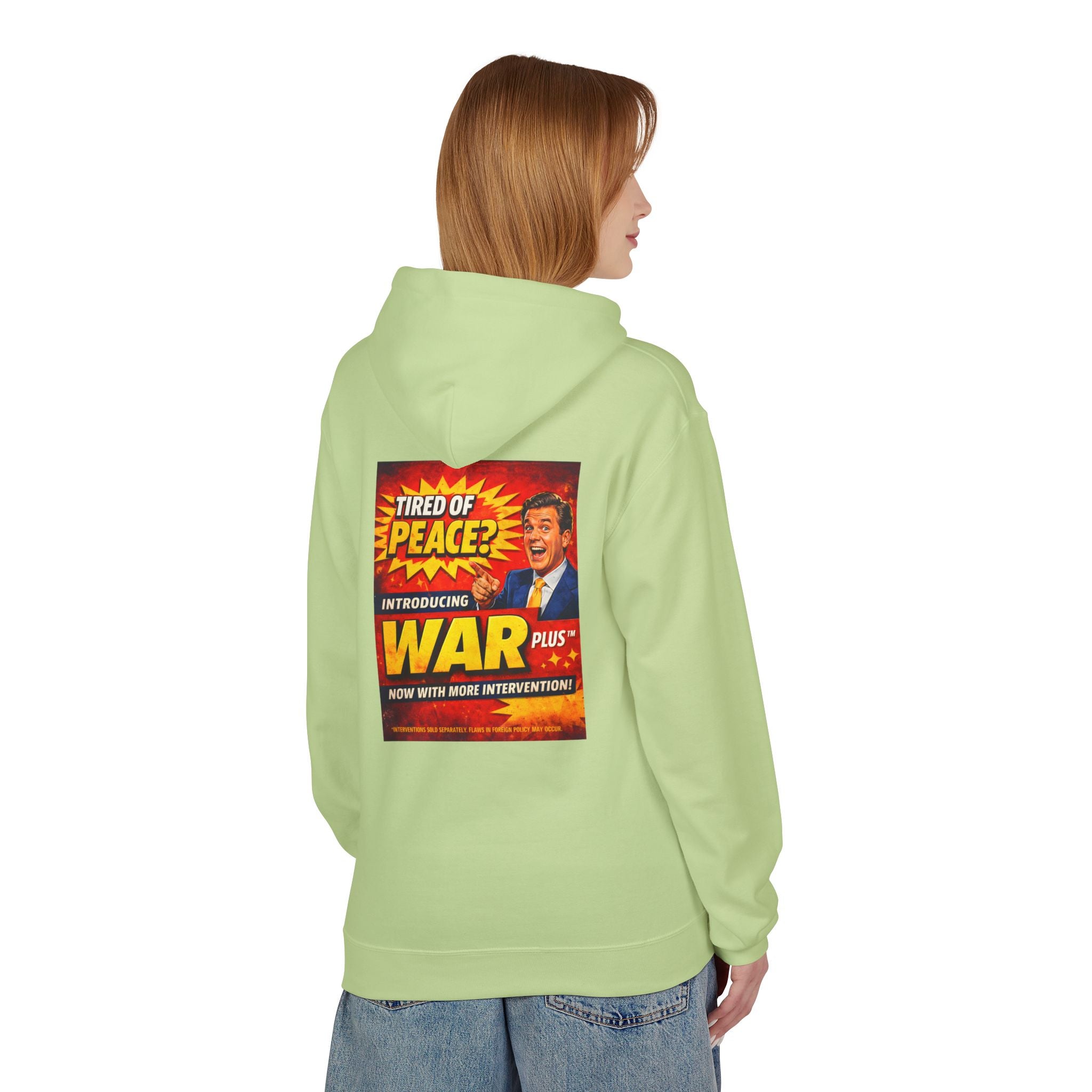 War Plus Vintage Propaganda Hoodie