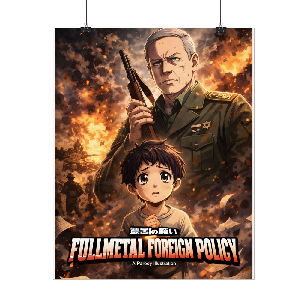 Fullmetal Foreign Policy Poster