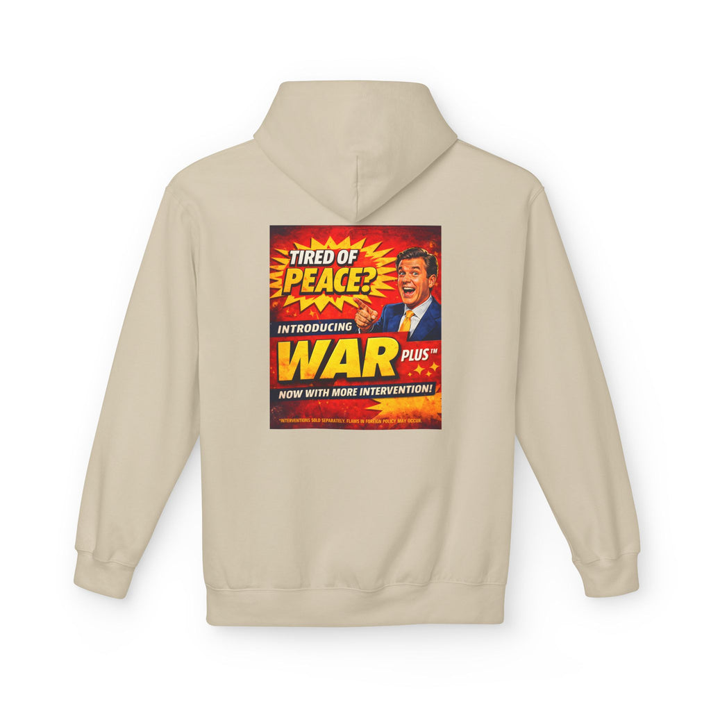 War Plus Vintage Propaganda Hoodie