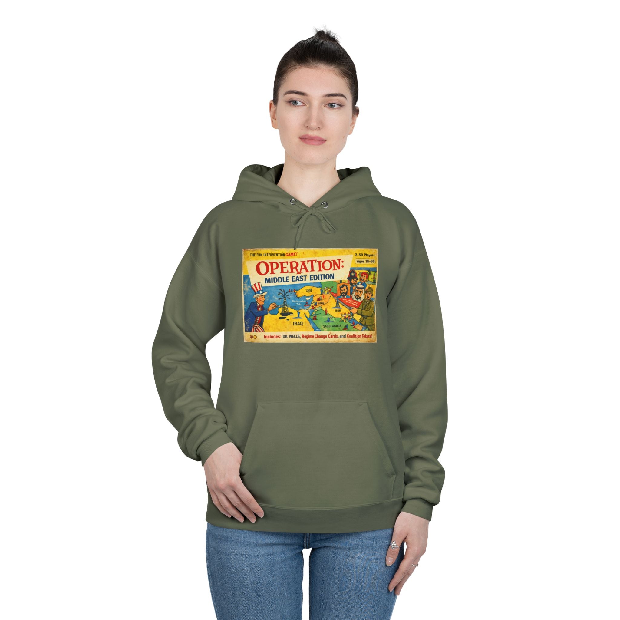 Operation Board Game Vintage Art Hoodie