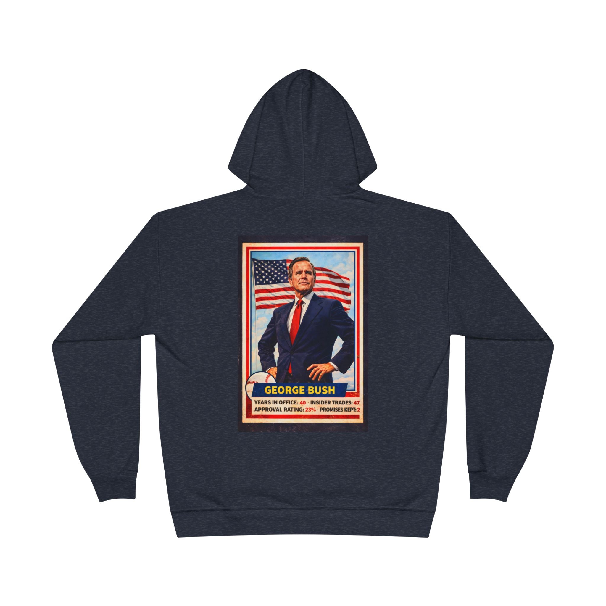 George Bush Presidential Poster Hoodie