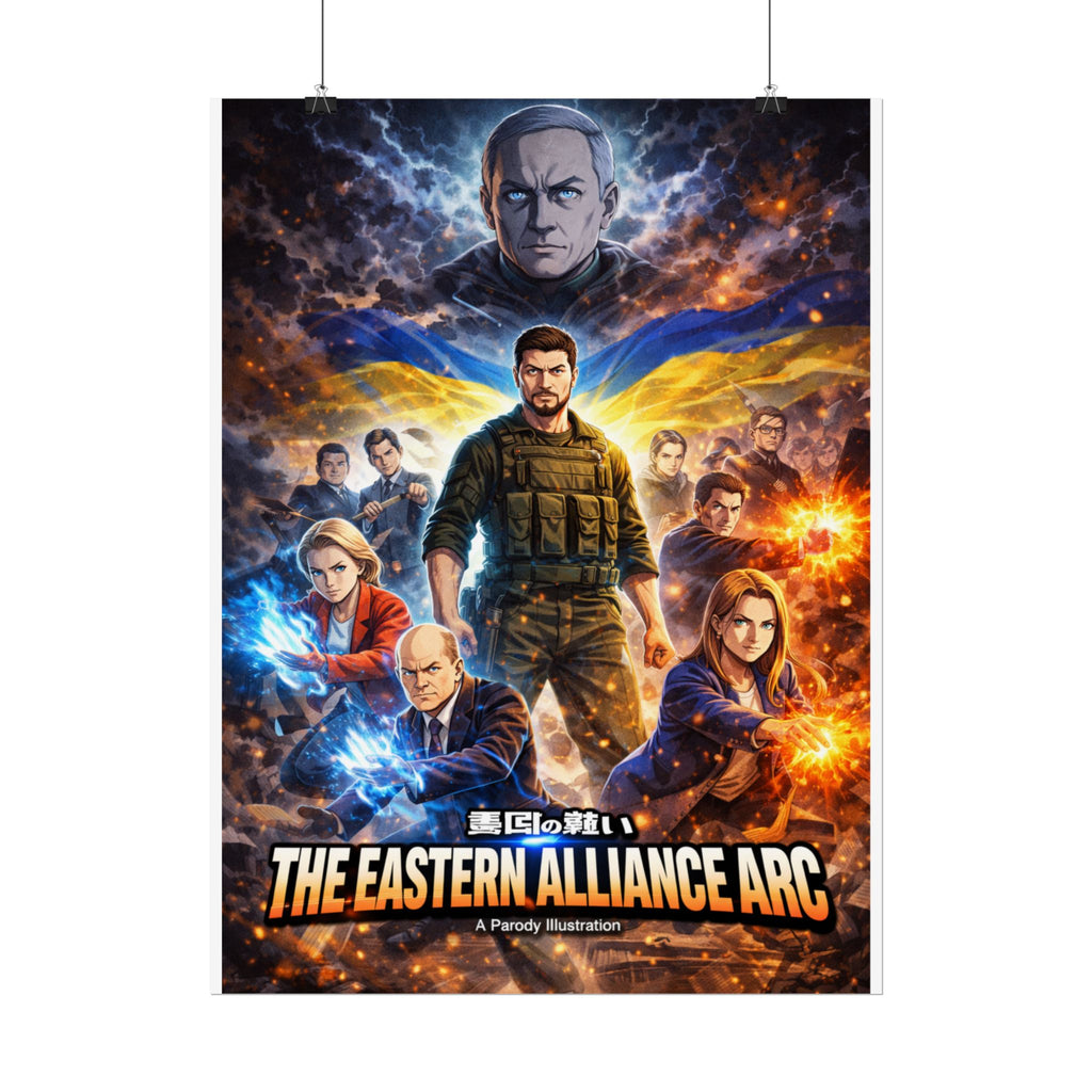 Ukraine War Anime Poster