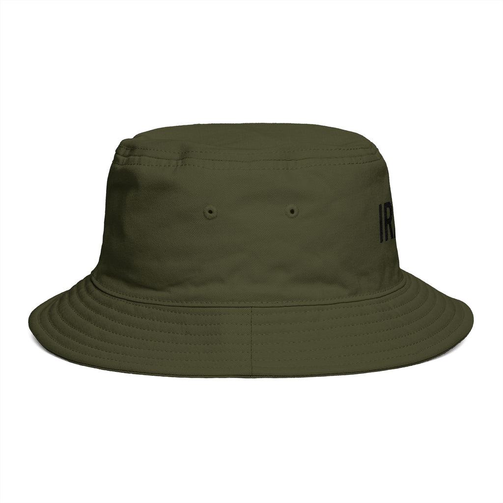 Iraq Distressed Logo Bucket Hat