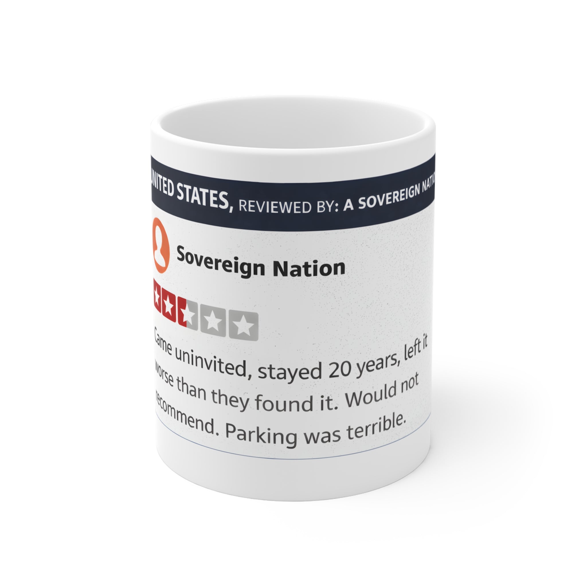 U.S Yelp Review Mug