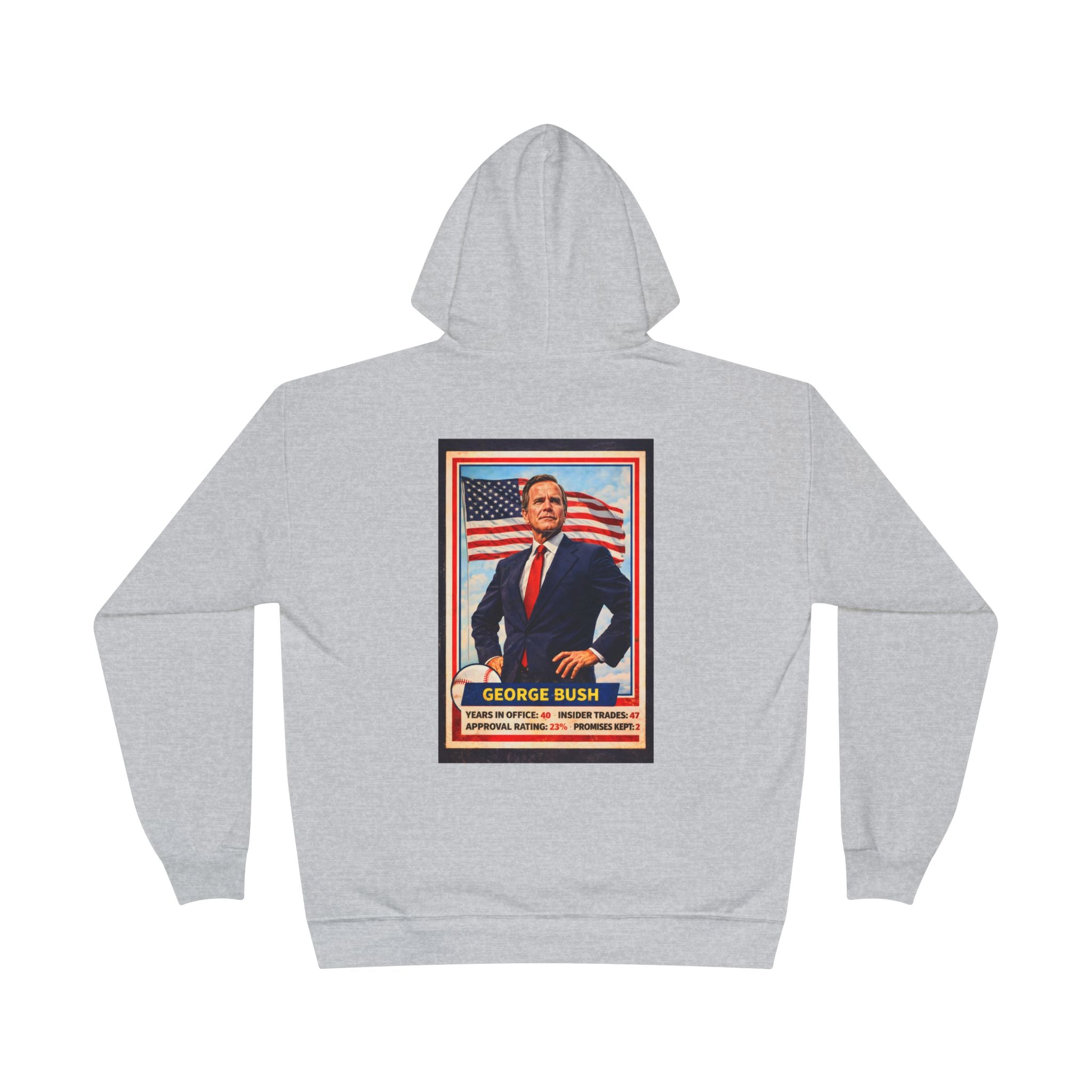 George Bush Presidential Poster Hoodie