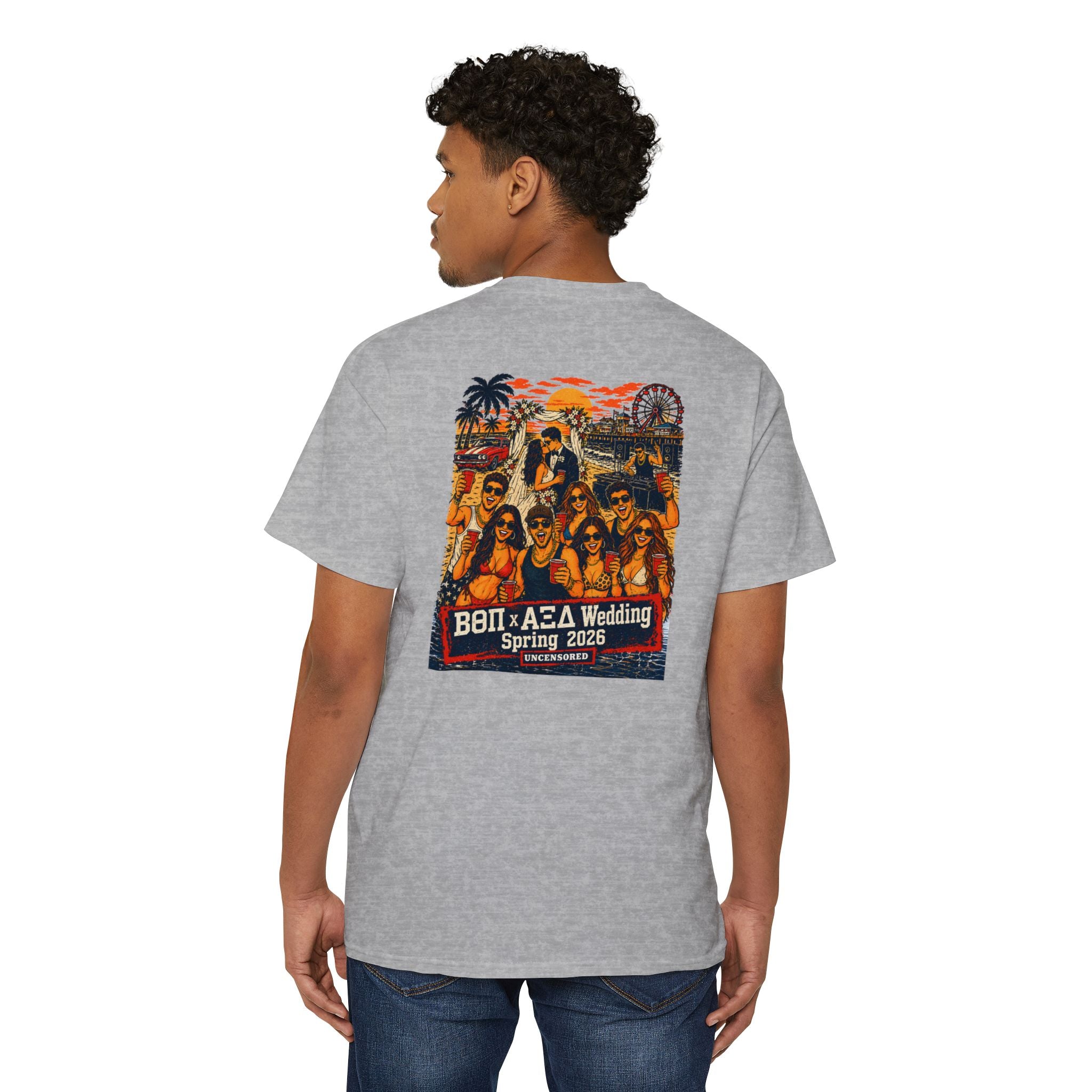 Beta X AXD Wedding Pocket Tee 3