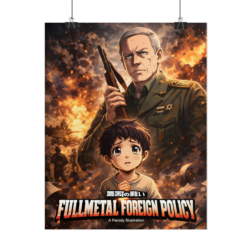 Fullmetal Foreign Policy Poster