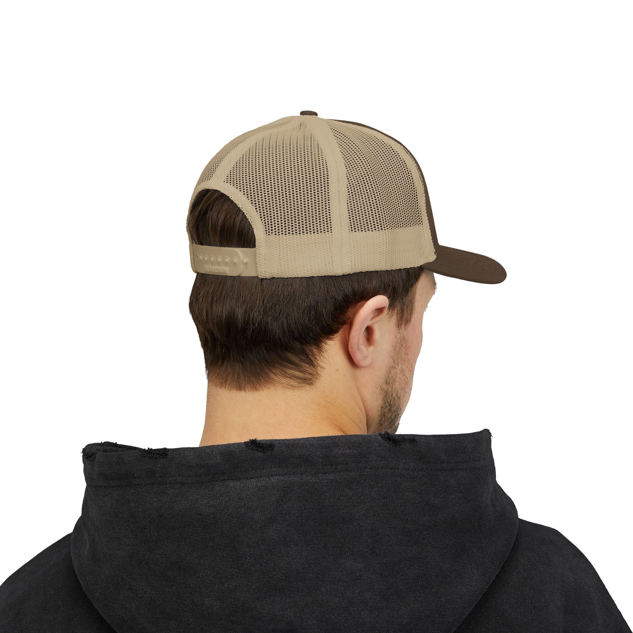Iraq Distressed Logo Trucker Cap