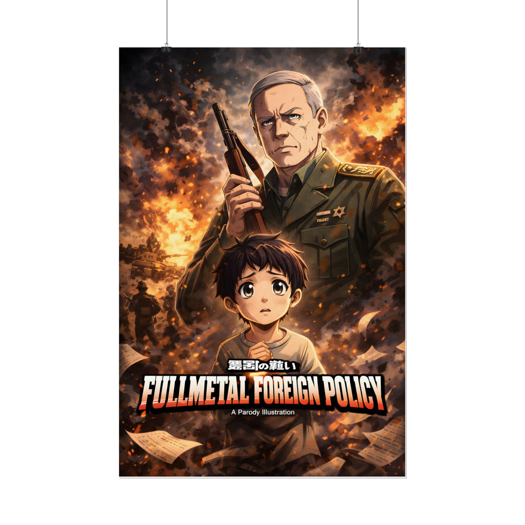 Fullmetal Foreign Policy Poster