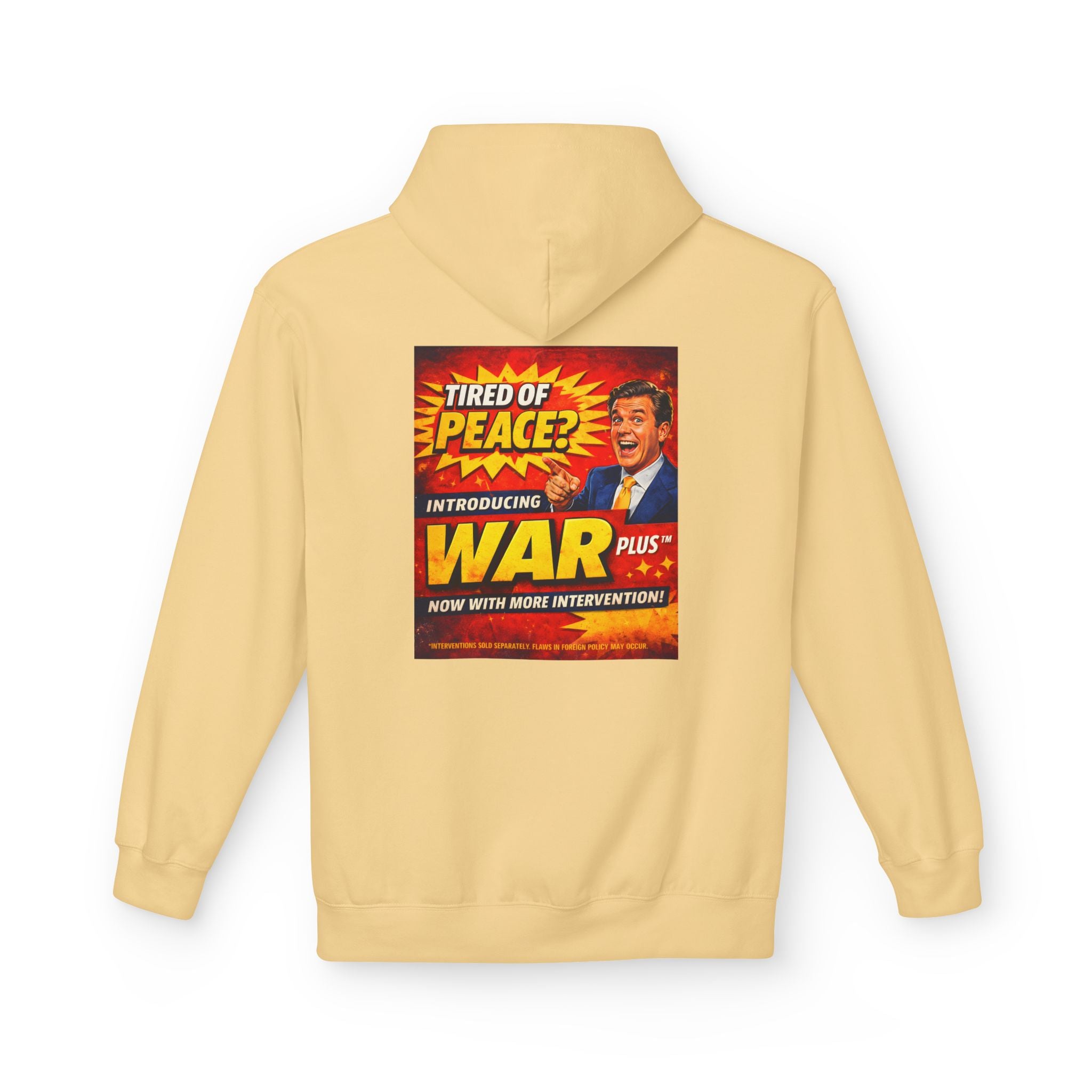War Plus Vintage Propaganda Hoodie