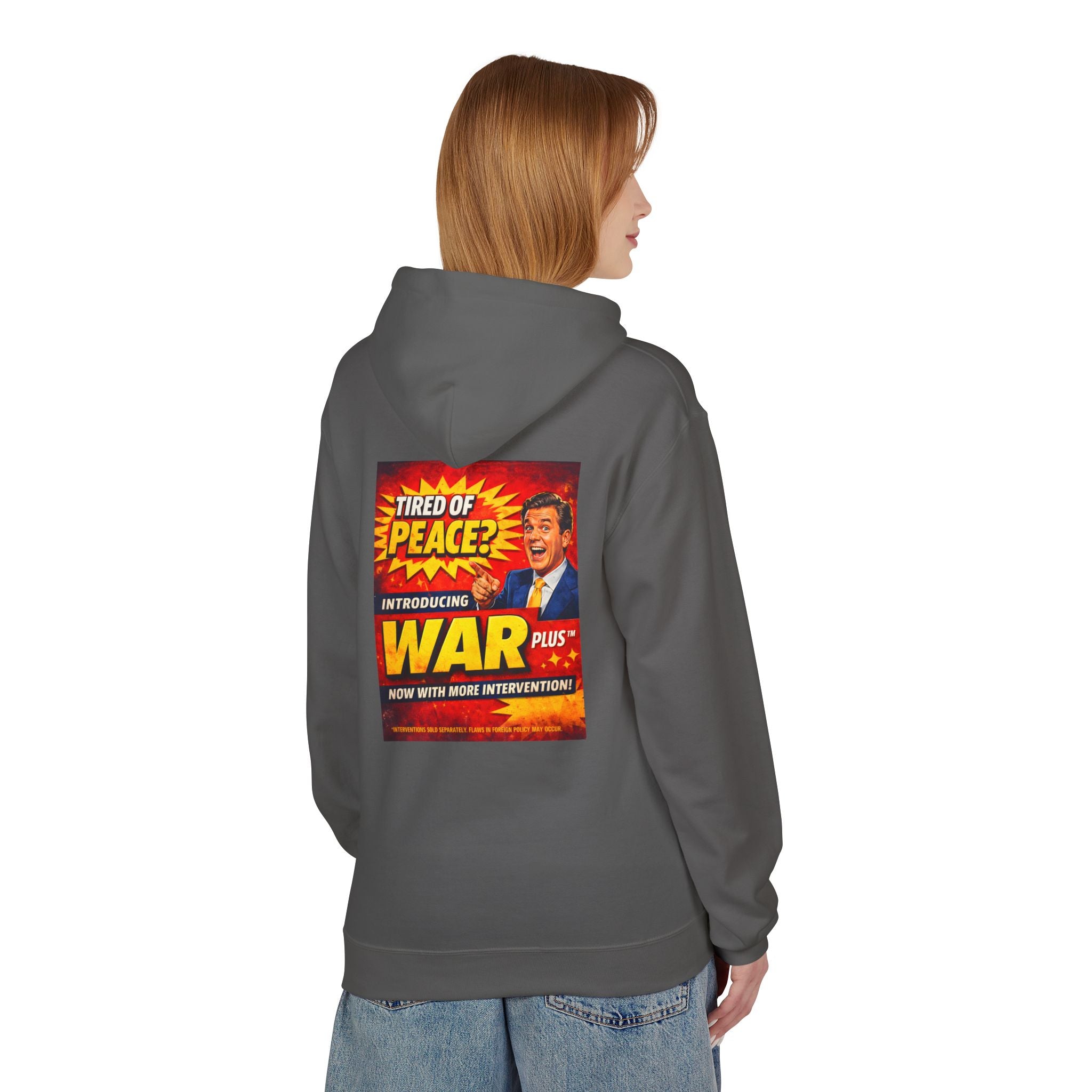 War Plus Vintage Propaganda Hoodie