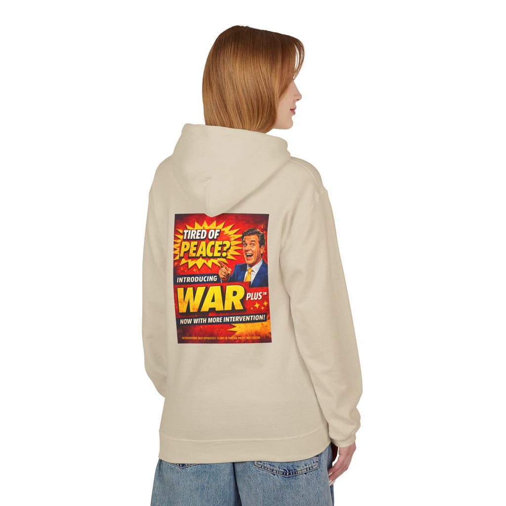 War Plus Vintage Propaganda Hoodie