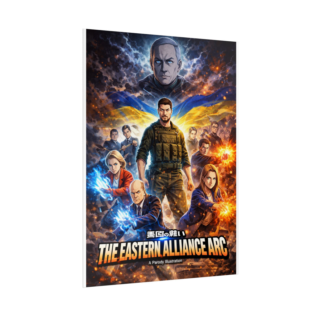 Ukraine War Anime Poster