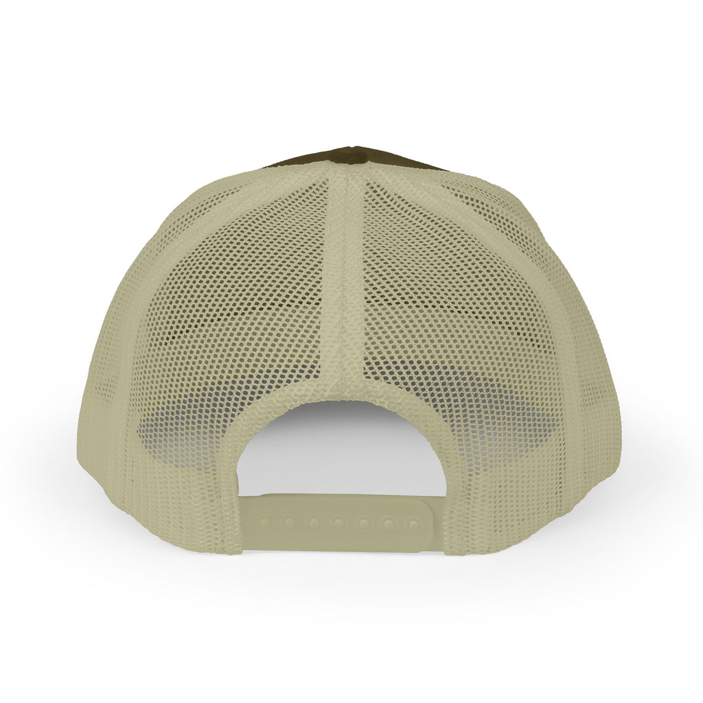 Iraq Distressed Logo Trucker Cap